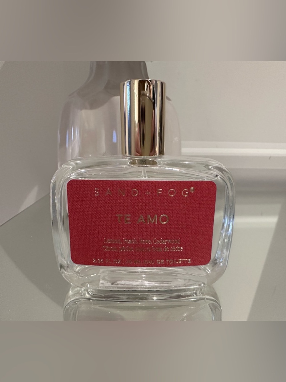 Te Amo Women's Eau de Toilette by Sand + Fog NWT
